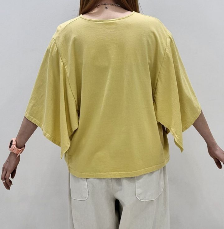 ZACCU韓國直郵實拍女裝新款26春夏時尚休閑職業熱賣推薦T恤ZACCUT恤