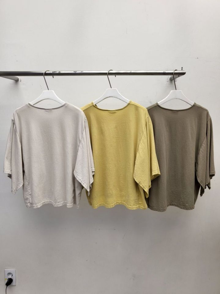 ZACCU韓國直郵實拍女裝新款26春夏時尚休閑職業熱賣推薦T恤ZACCUT恤