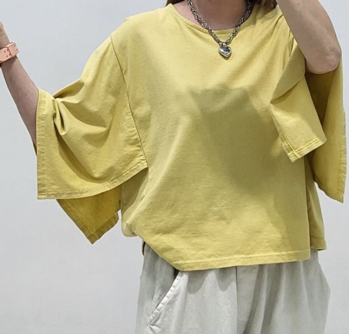 ZACCU韓國直郵實拍女裝新款26春夏時尚休閑職業熱賣推薦T恤ZACCUT恤