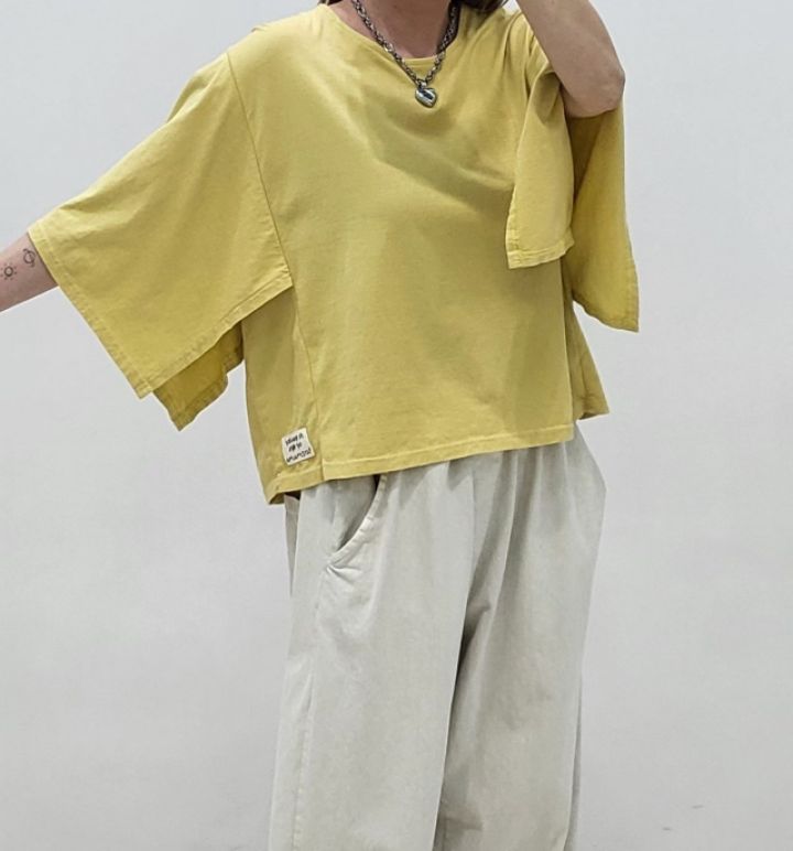 ZACCU韓國直郵實拍女裝新款26春夏時尚休閑職業熱賣推薦T恤ZACCUT恤