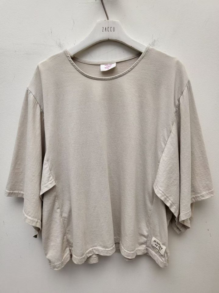 ZACCU韓國直郵實拍女裝新款26春夏時尚休閑職業熱賣推薦T恤ZACCUT恤圖色1