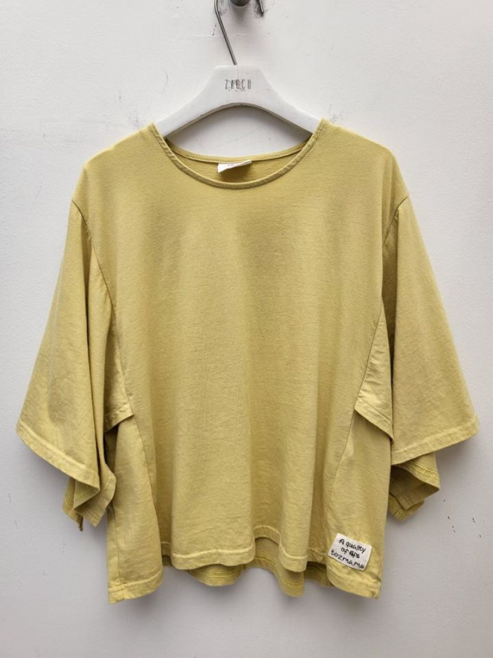ZACCU韓國直郵實拍女裝新款26春夏時尚休閑職業熱賣推薦T恤ZACCUT恤圖色3