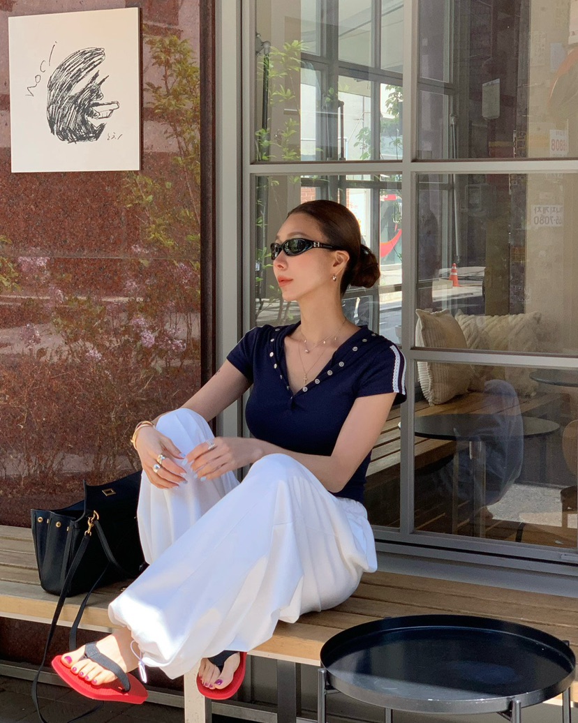 REVE CITE-L韓國東大門直郵女士新品熱賣休閑T恤連帽衫REVE CITE-LT恤