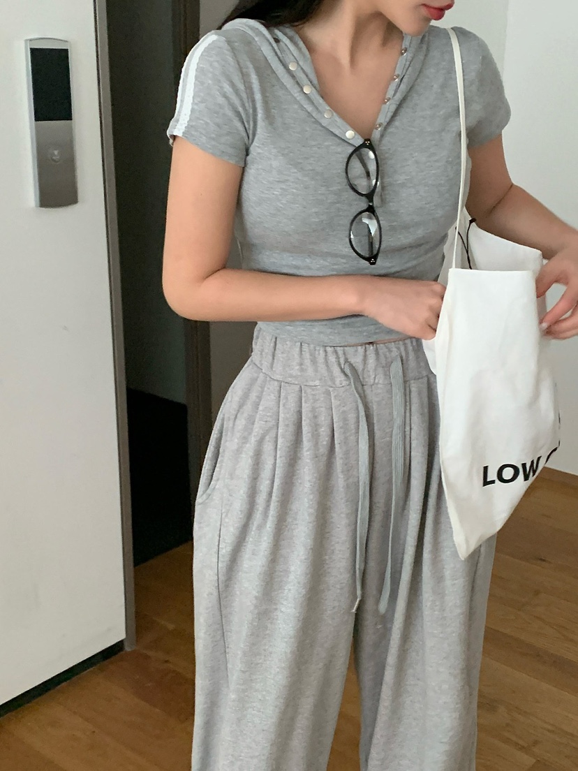 REVE CITE-L韓國東大門直郵女士新品熱賣休閑T恤連帽衫REVE CITE-LT恤