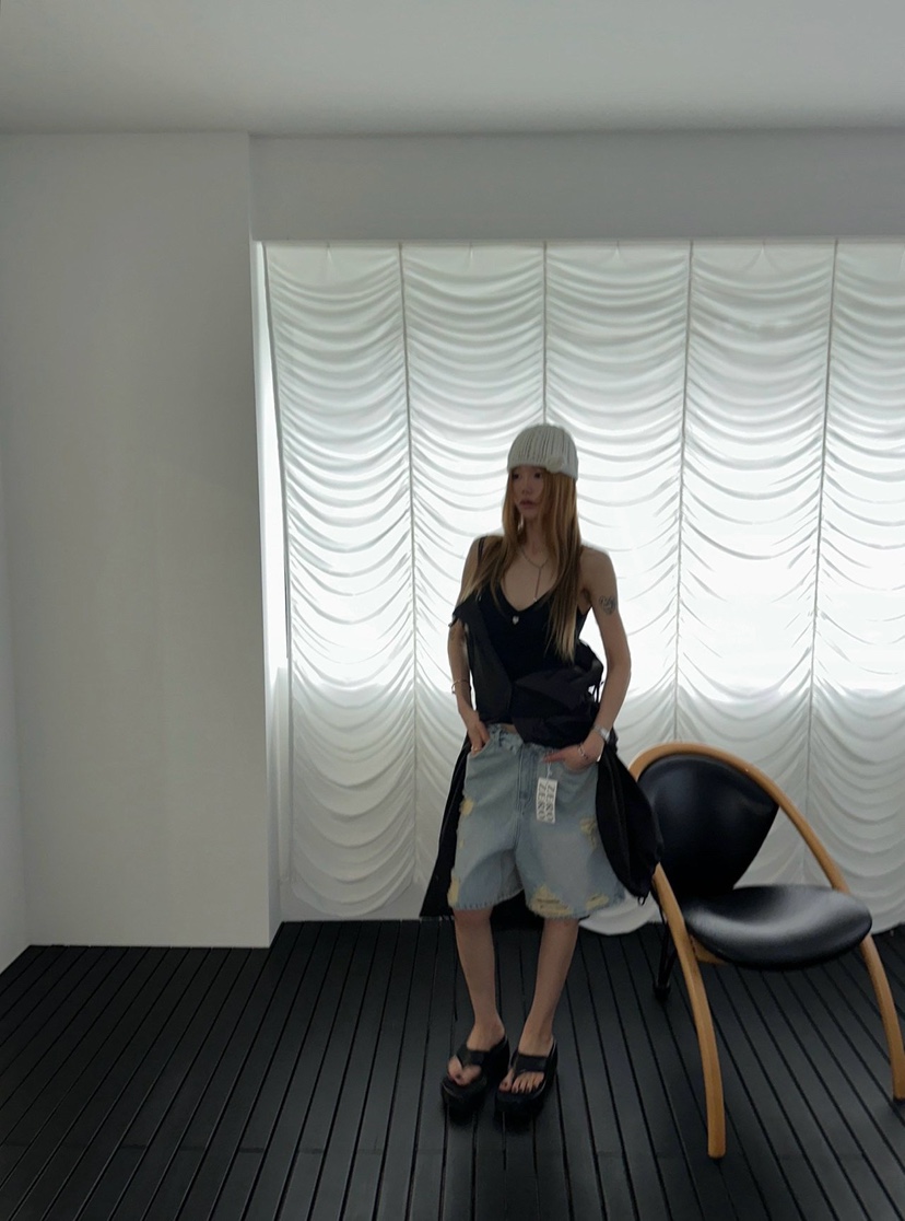 ZEROZERO韓國代購女士新款推薦休閑職業26春夏吊帶背心透明ZEROZERO吊帶/背心