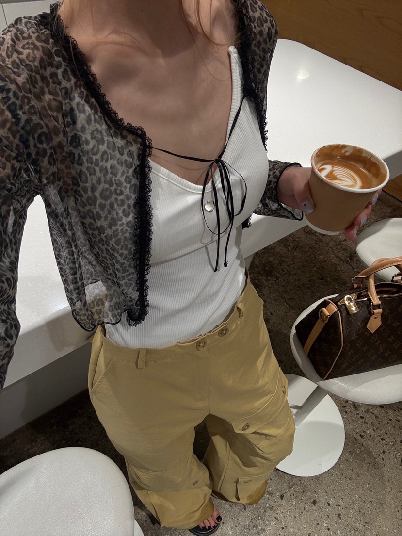 ZEROZERO韓國代購女士新款推薦休閑職業26春夏吊帶背心透明ZEROZERO吊帶/背心