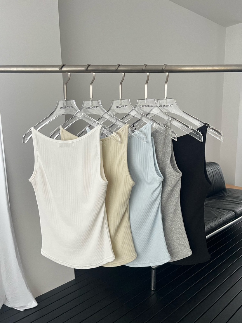 ZEROZERO韓國代購女士新款推薦休閑職業26春夏吊帶背心透明ZEROZERO吊帶/背心