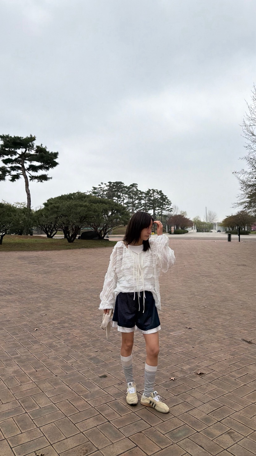 FRANC—L韓國直郵實拍女裝新款時尚熱賣職業休閑襯衫蕾絲衫FRANC襯衫/蕾絲衫