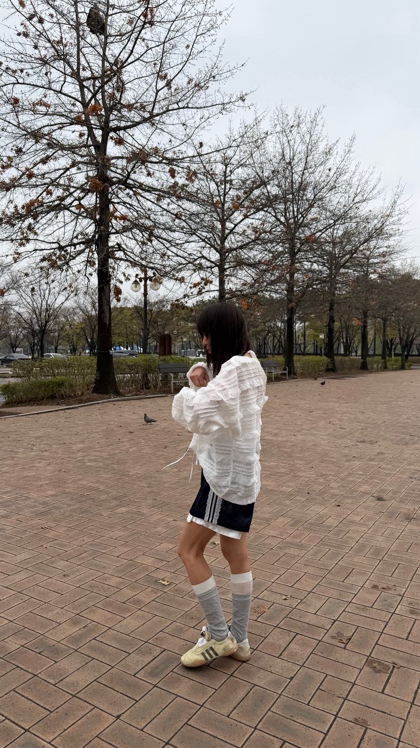 FRANC—L韓國直郵實拍女裝新款時尚熱賣職業休閑襯衫蕾絲衫FRANC襯衫/蕾絲衫