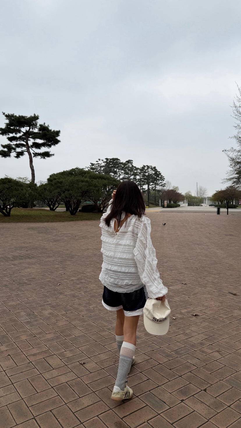 FRANC—L韓國直郵實拍女裝新款時尚熱賣職業休閑襯衫蕾絲衫FRANC襯衫/蕾絲衫