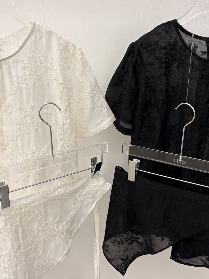 OURS韓國直郵女士新品人氣26春夏職業推薦休閑熱賣套裝圍巾OURS套裝