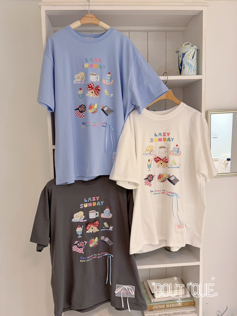 BOUTIQUE-L韓國東大門代購女士新品休閑時尚26春夏職業T恤BOUTIQUE-LT恤