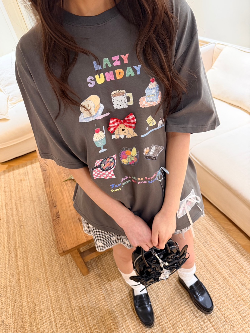 BOUTIQUE-L韓國東大門代購女士新品休閑時尚26春夏職業T恤BOUTIQUE-LT恤