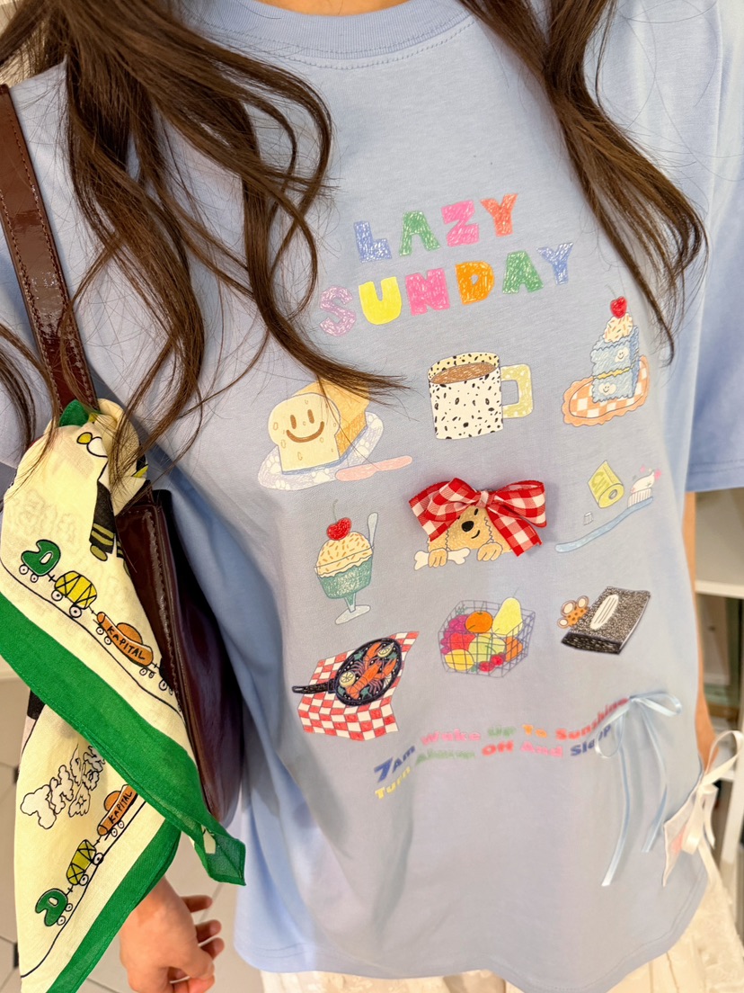 BOUTIQUE-L韓國東大門代購女士新品休閑時尚26春夏職業T恤BOUTIQUE-LT恤