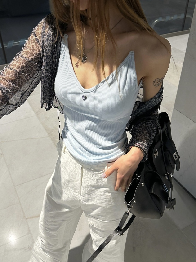 ZEROZERO韓國直郵實拍女士新品職業襯衫蕾絲衫豹紋透視開衫ZEROZERO襯衫/蕾絲衫