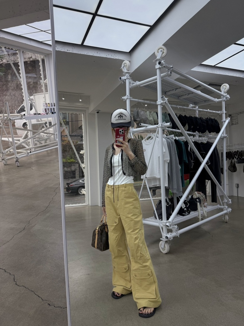 ZEROZERO韓國直郵實拍女士新品職業襯衫蕾絲衫豹紋透視開衫ZEROZERO襯衫/蕾絲衫