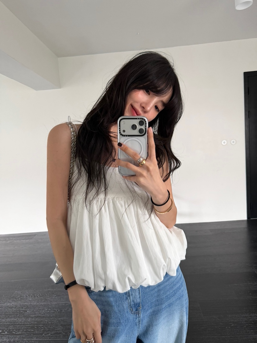 SOLAR韓國東大門直郵女士新品26春夏熱賣人氣時尚吊帶背心SOLAR吊帶/背心