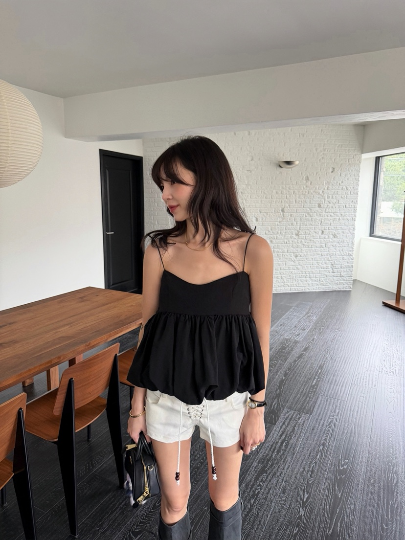 SOLAR韓國東大門直郵女士新品26春夏熱賣人氣時尚吊帶背心SOLAR吊帶/背心