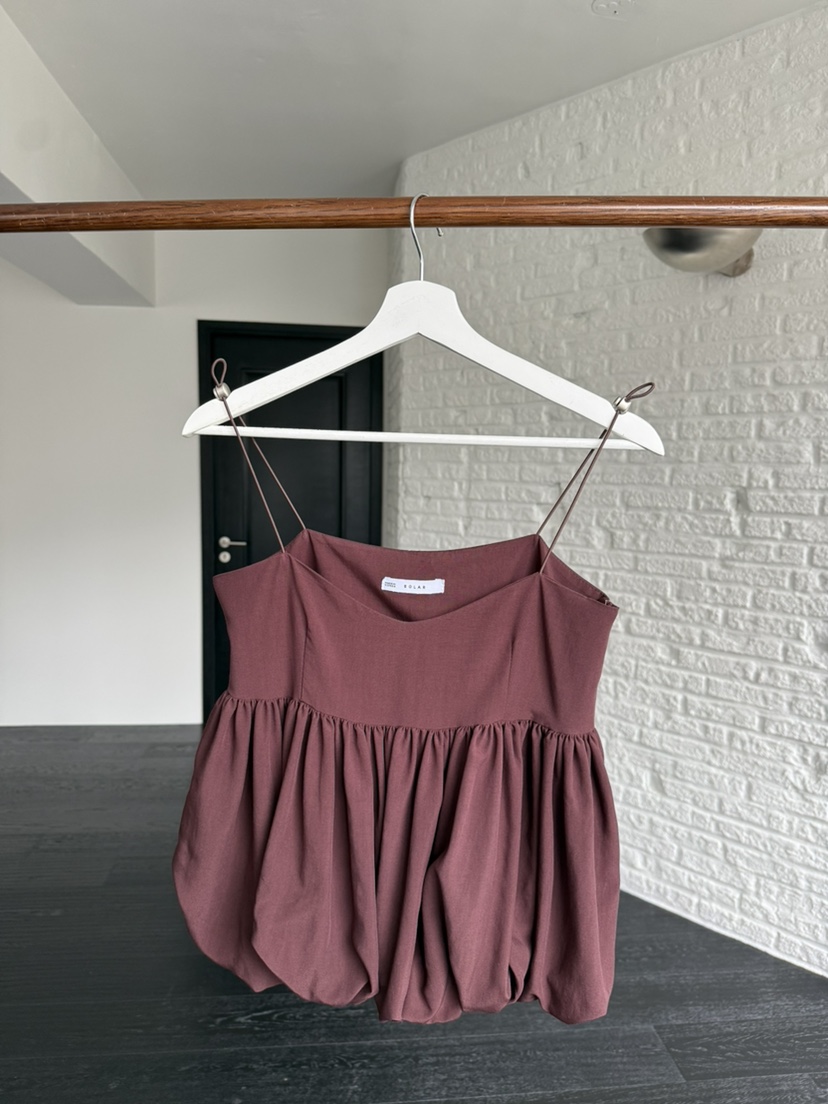 SOLAR韓國東大門直郵女士新品26春夏熱賣人氣時尚吊帶背心SOLAR吊帶/背心圖色1