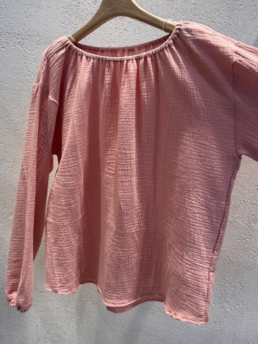 THE LINE-Q韓國東大門代購女裝新款推薦休閑襯衫蕾絲衫THE LINE-Q襯衫/蕾絲衫