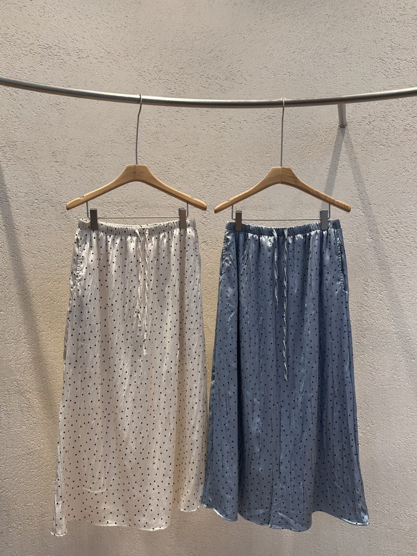 THE LINE-Q韓國代購女士新品休閑職業時尚26春夏人氣長裙THE LINE-Q長裙