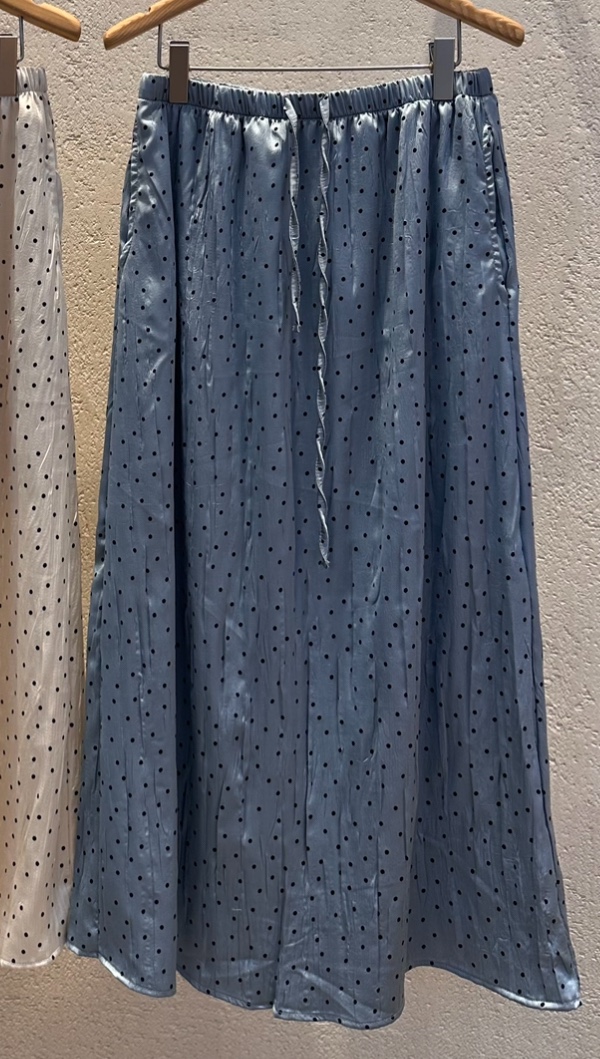 THE LINE-Q韓國代購女士新品休閑職業時尚26春夏人氣長裙THE LINE-Q長裙圖色2