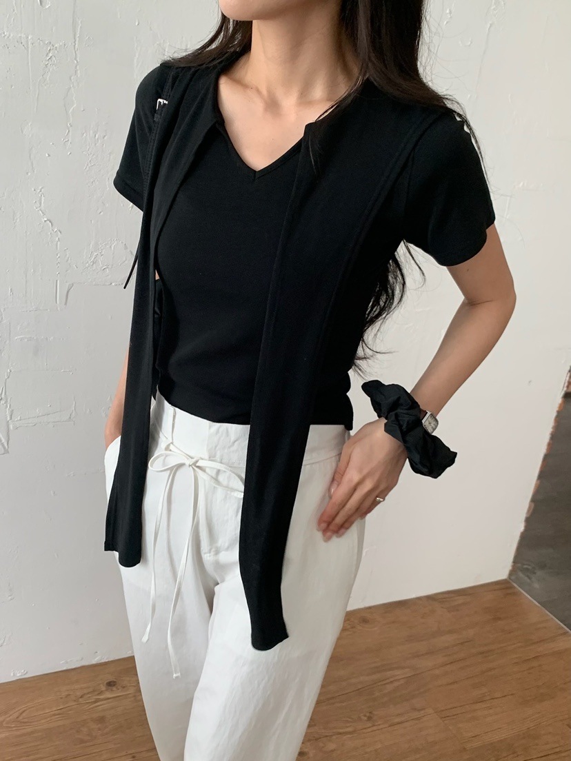 BLEECKER韓國東大門直郵女士新款職業熱賣人氣推薦休閑T恤BLEECKERT恤