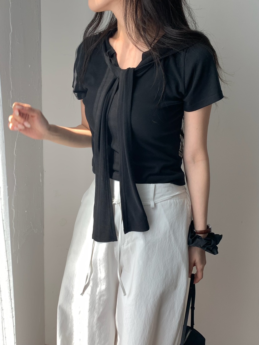 BLEECKER韓國東大門直郵女士新款職業熱賣人氣推薦休閑T恤BLEECKERT恤