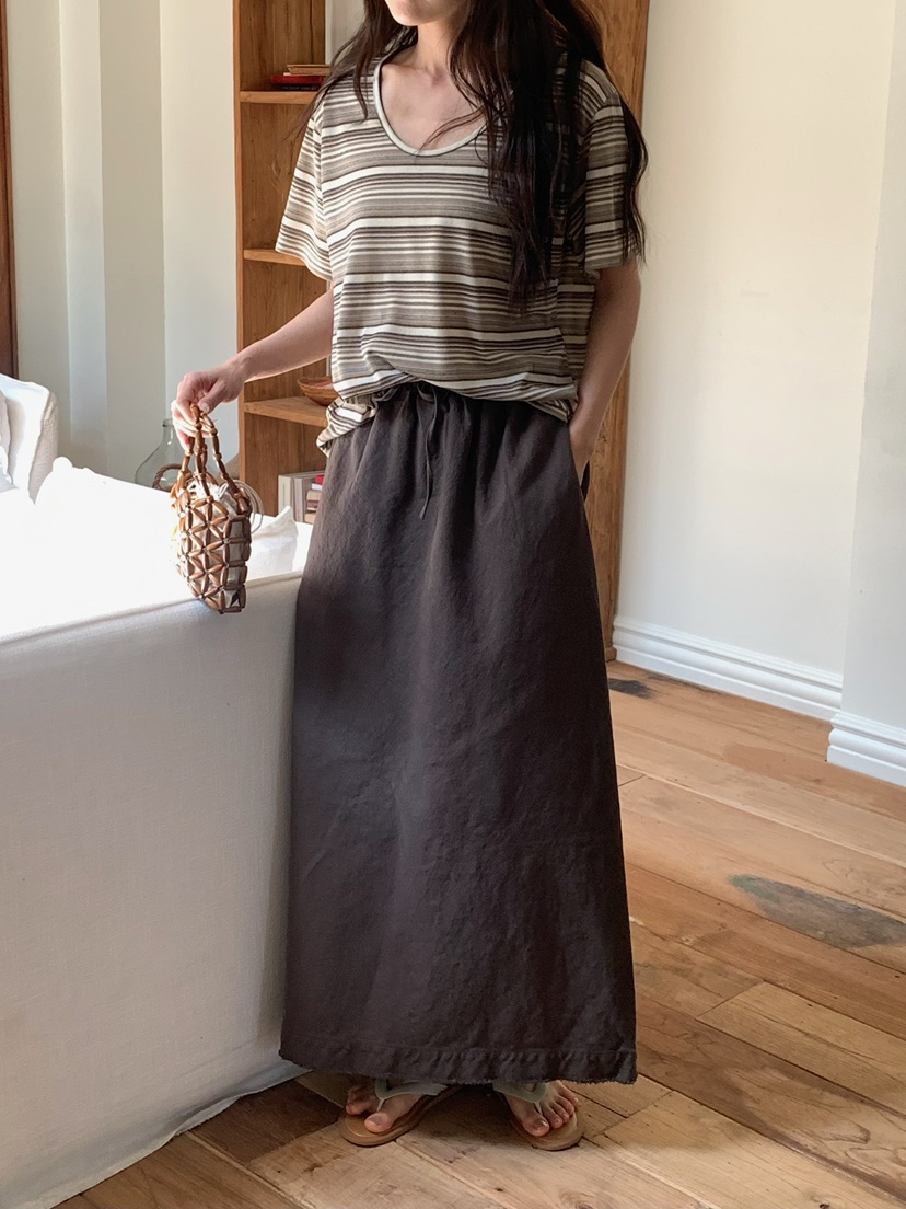 BLEECKER韓國直郵實拍女士新品時尚職業推薦熱賣26春夏T恤BLEECKERT恤