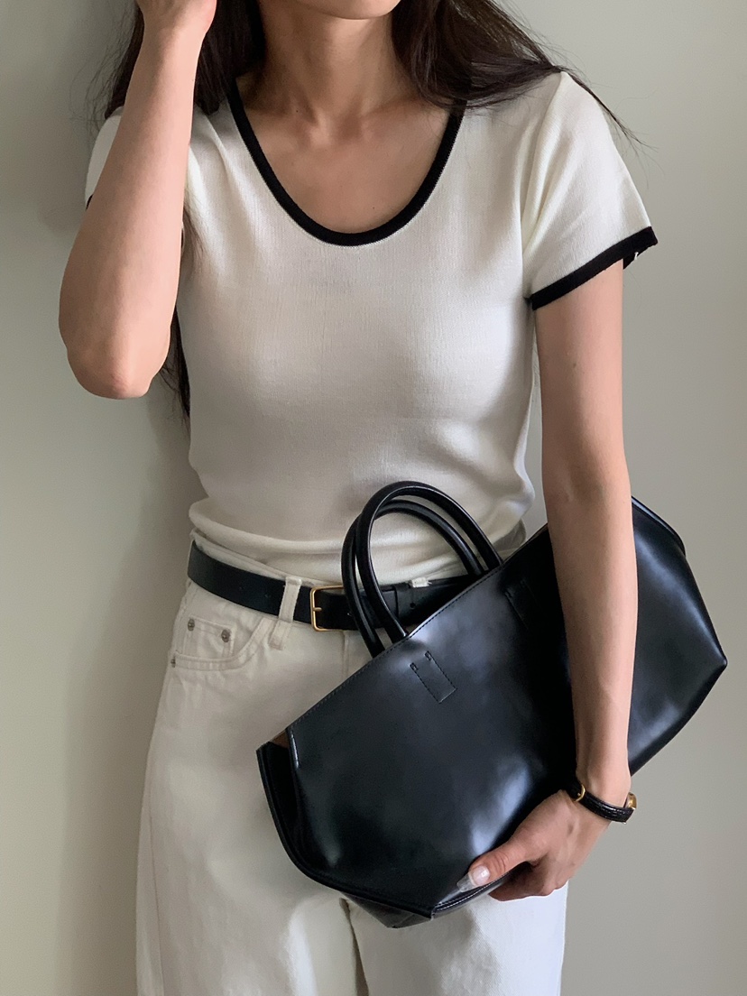 BLEECKER韓國直郵實拍女裝新款26春夏推薦時尚人氣職業T恤BLEECKERT恤