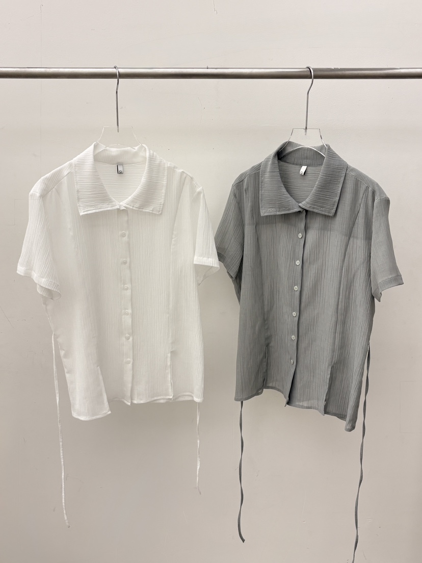 OURS韓國直郵女裝新款26春夏推薦熱賣人氣襯衫蕾絲衫高領OURS襯衫/蕾絲衫