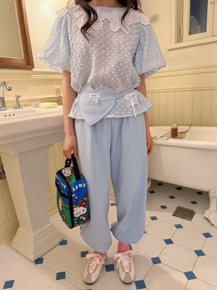 BOUTIQUE-L韓國直郵女士新品熱賣職業時尚休閑襯衫蕾絲衫絨BOUTIQUE-L襯衫/蕾絲衫