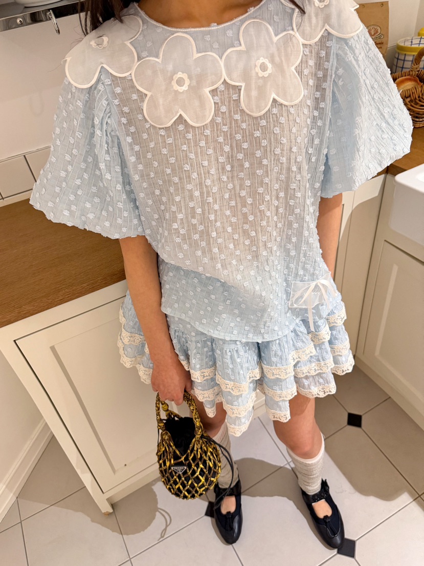 BOUTIQUE-L韓國直郵女士新品熱賣職業時尚休閑襯衫蕾絲衫絨BOUTIQUE-L襯衫/蕾絲衫