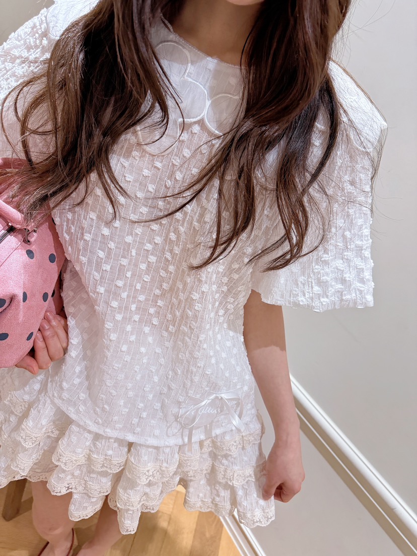 BOUTIQUE-L韓國直郵女士新品熱賣職業時尚休閑襯衫蕾絲衫絨BOUTIQUE-L襯衫/蕾絲衫