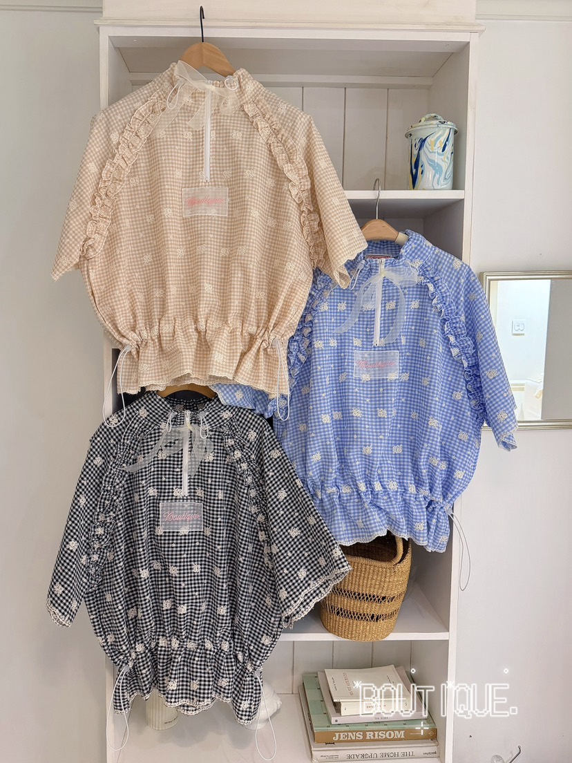 BOUTIQUE-L韓國東大門代購女裝新款時尚推薦職業襯衫蕾絲衫BOUTIQUE-L襯衫/蕾絲衫