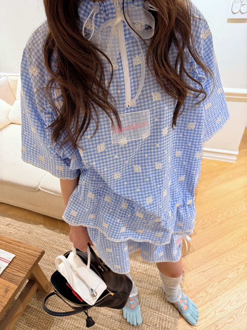 BOUTIQUE-L韓國東大門代購女裝新款時尚推薦職業襯衫蕾絲衫BOUTIQUE-L襯衫/蕾絲衫