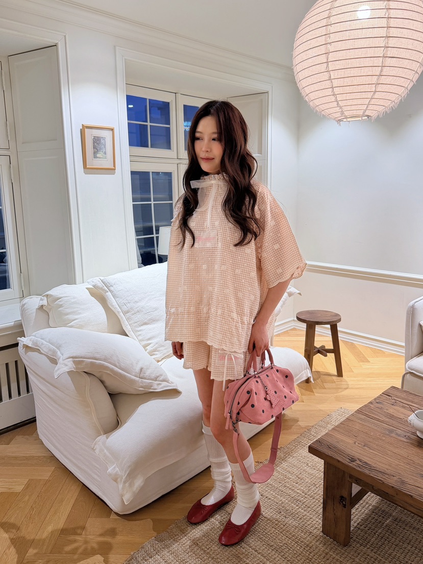 BOUTIQUE-L韓國東大門代購女裝新款時尚推薦職業襯衫蕾絲衫BOUTIQUE-L襯衫/蕾絲衫