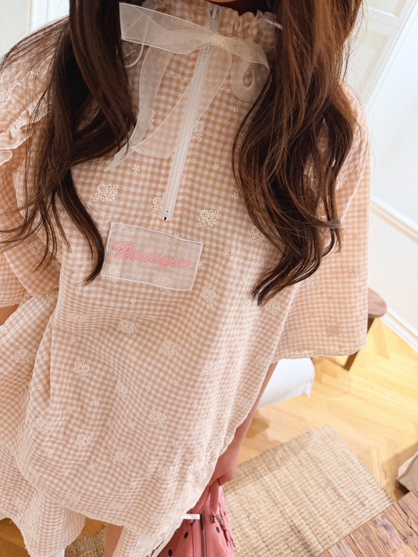 BOUTIQUE-L韓國東大門代購女裝新款時尚推薦職業襯衫蕾絲衫BOUTIQUE-L襯衫/蕾絲衫