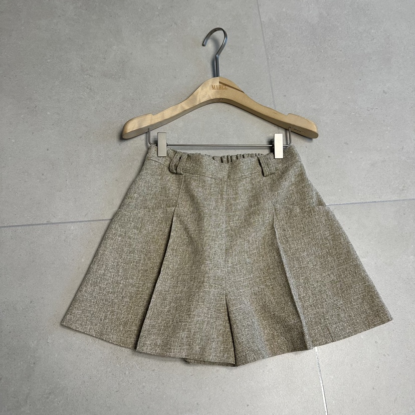 SOUIT韓國東大門直郵女裝新品職業休閑26春夏人氣裙褲粗花呢SOUIT by mabel-L裙褲圖色1