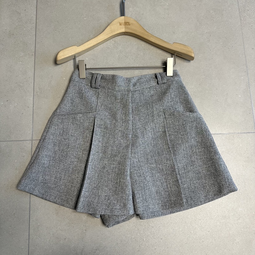 SOUIT韓國東大門直郵女裝新品職業休閑26春夏人氣裙褲粗花呢SOUIT by mabel-L裙褲圖色2