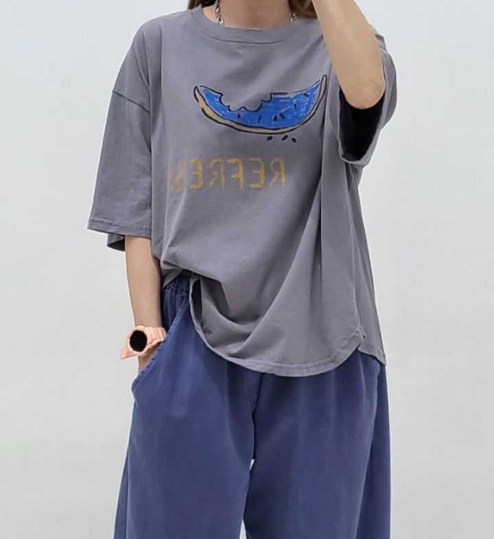 ZACCU韓國東大門直郵女裝新款職業26春夏人氣休閑時尚T恤ZACCUT恤