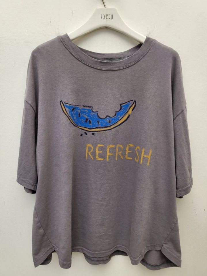 ZACCU韓國東大門直郵女裝新款職業26春夏人氣休閑時尚T恤ZACCUT恤圖色2