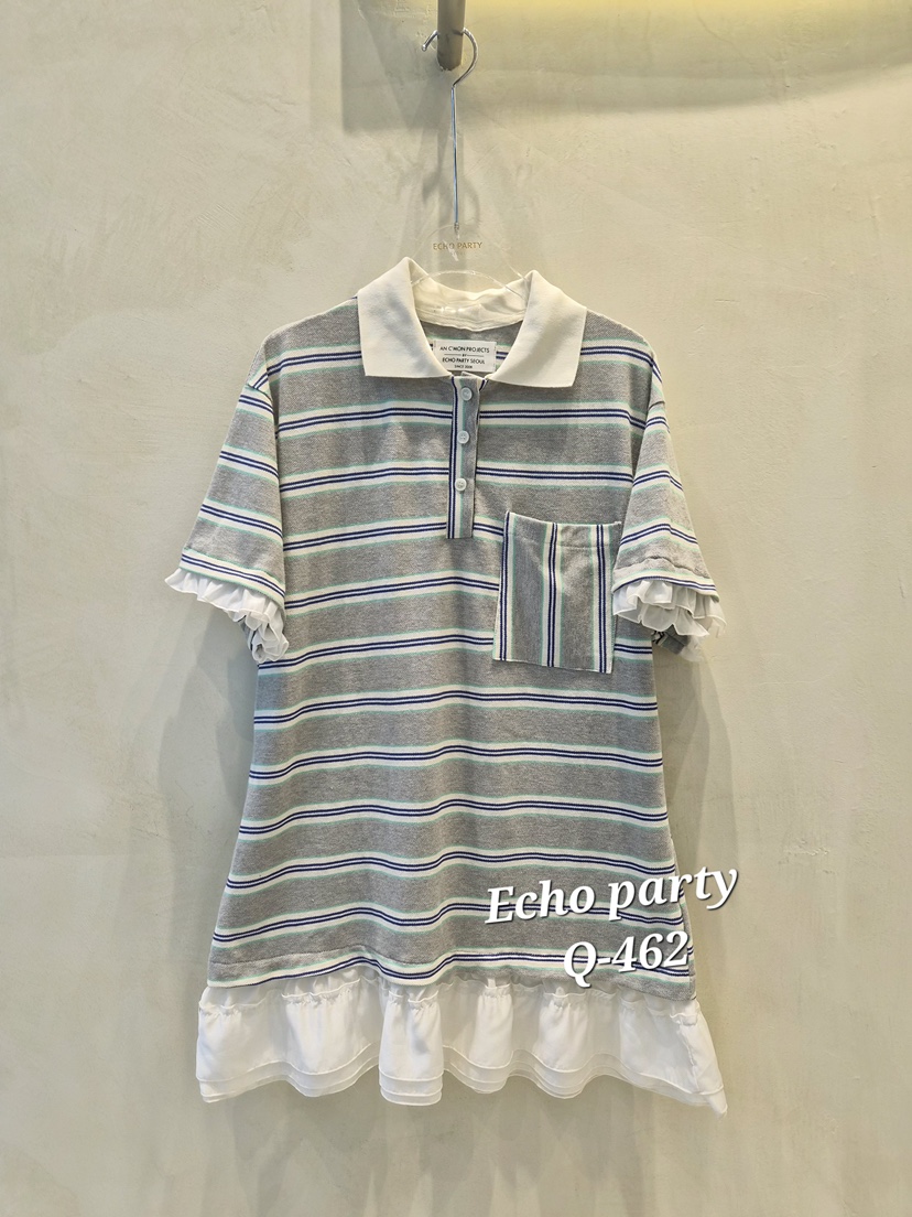 ECHOPARTY韓國東大門直郵女士新品休閑人氣時尚推薦連衣裙ECHOPARTY連衣裙圖色1