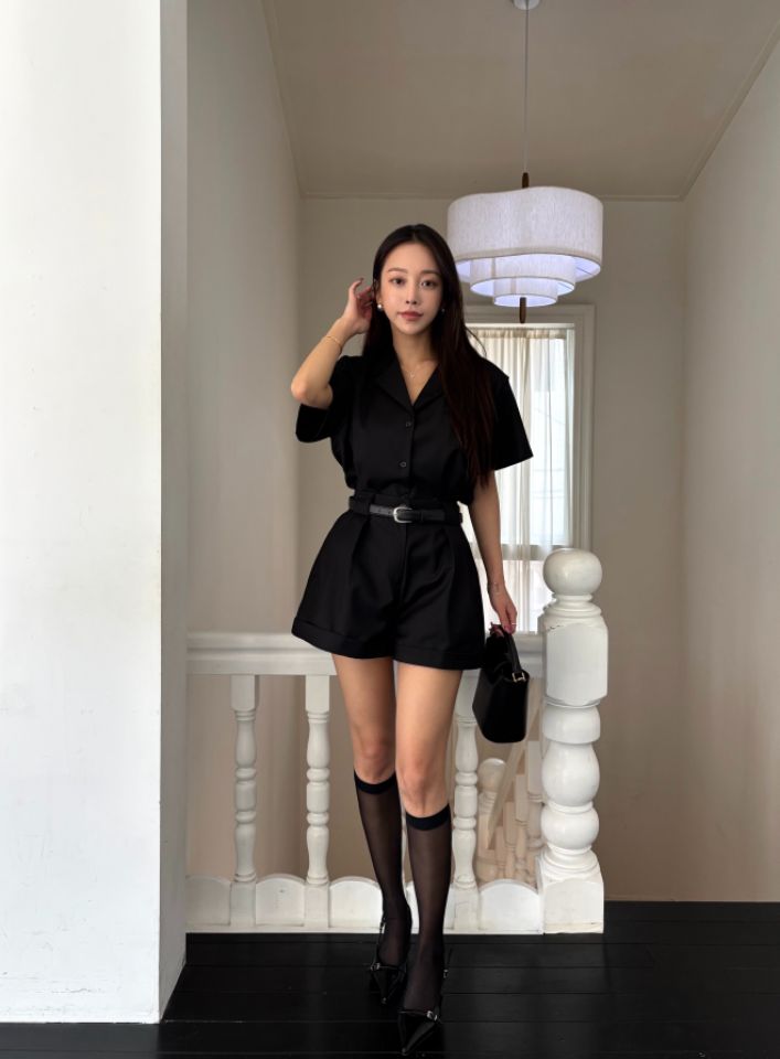 mars韓國直郵實拍女裝新款人氣熱賣推薦時尚短褲不含腰帶mars短褲