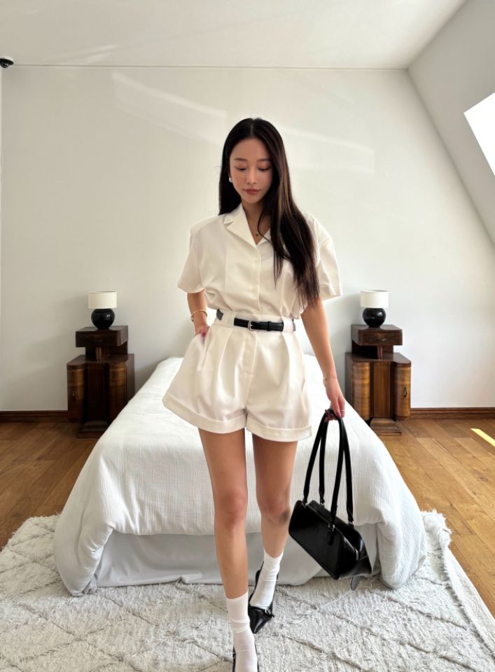 mars韓國直郵實拍女裝新款人氣熱賣推薦時尚短褲不含腰帶mars短褲