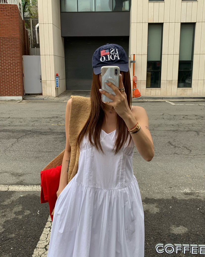 REVE CITE-L韓國代購女裝新款時尚人氣職業連衣裙V領褶皺REVE CITE-L連衣裙