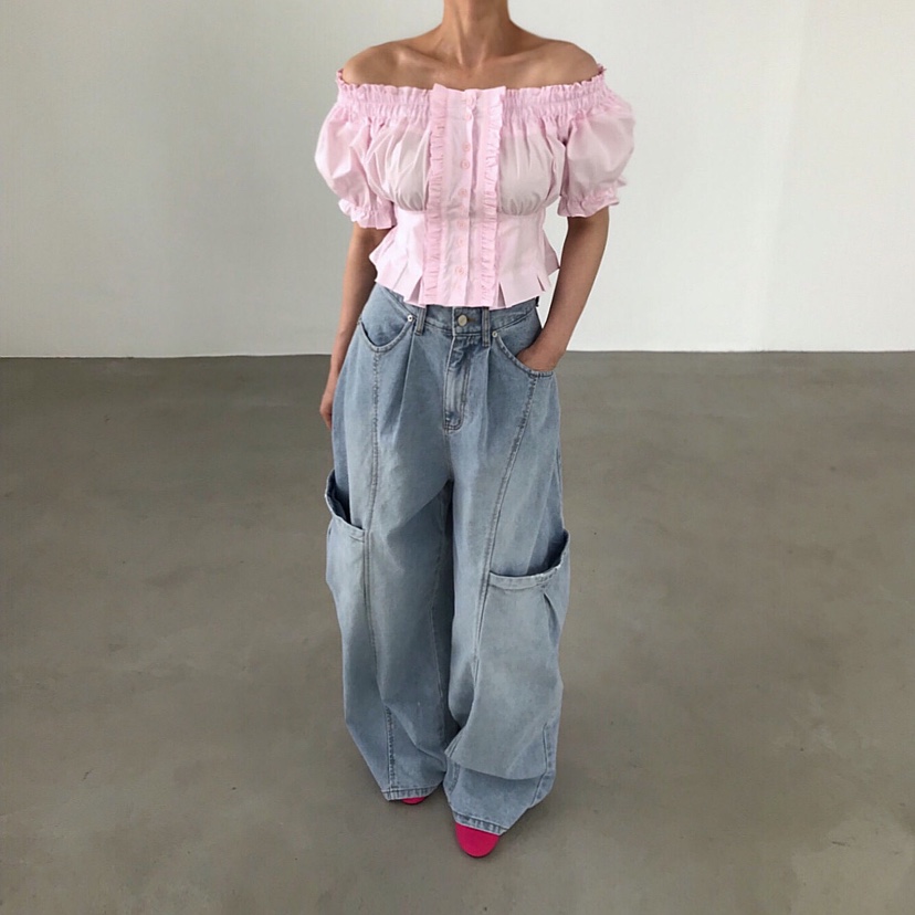 2TWO MOON韓國東大門代購女士新品職業時尚休閑襯衫蕾絲衫2TWO MOON襯衫/蕾絲衫