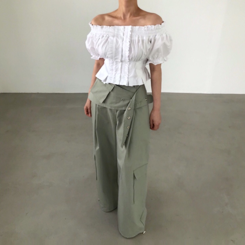 2TWO MOON韓國東大門代購女士新品職業時尚休閑襯衫蕾絲衫2TWO MOON襯衫/蕾絲衫圖色2