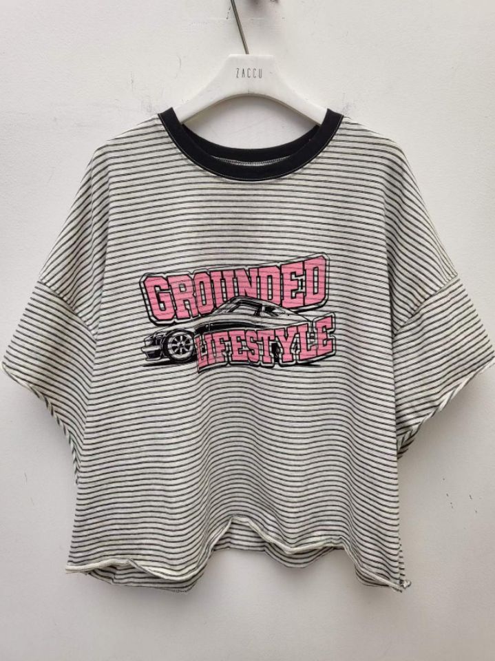 ZACCU韓國代購女裝新品時尚職業人氣休閑熱賣推薦26春夏T恤ZACCUT恤圖色2