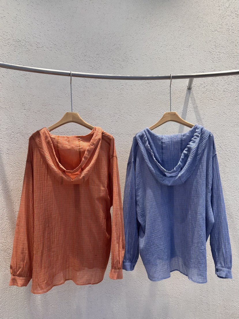 THE LINE-Q韓國東大門代購女裝新款職業襯衫蕾絲衫連帽衫格子THE LINE-Q襯衫/蕾絲衫